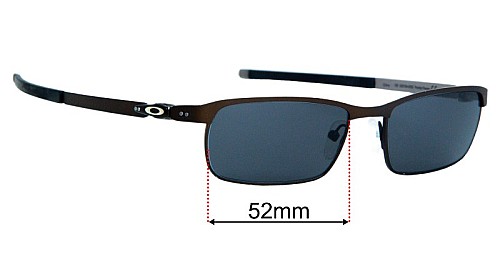 Oakley TinCup OX3184 52mm Replacement Lenses